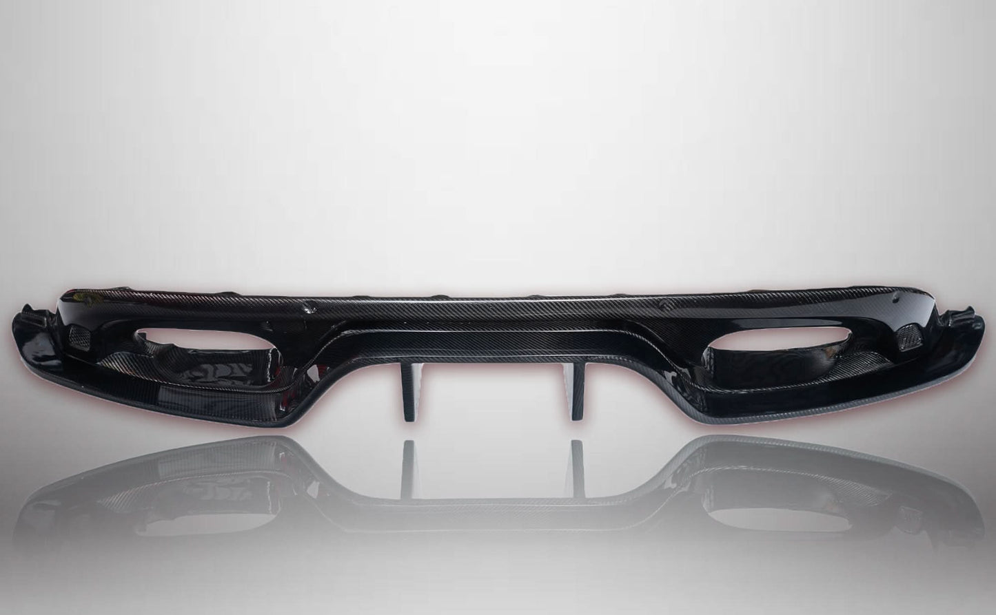 Carbon Fiber Rear Diffuser with Fins – Jaguar F - Type (2013–2018) - Exotics Carbon Design