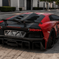 Carbon Fiber Rear Diffuser with fins - Lamborghini Aventador LP700 - Exotics Carbon Design