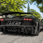 Carbon Fiber Rear Diffuser with fins - Lamborghini Aventador LP700 - Exotics Carbon Design