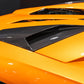 Carbon Fiber Rear Engine Lid Air Intake Vents - Lamborghini Aventador LP700 / LP720 - Exotics Carbon Design