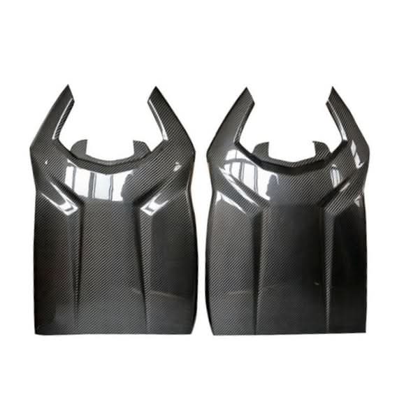 Carbon Fiber Rear Seat Protection Panels - Lamborghini Aventador LP700/LP720/LP740 - Exotics Carbon Design