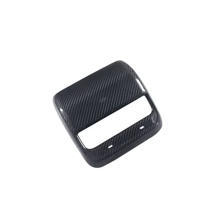 Carbon Fiber Rear Seat Vent Cover Upgrade – Tesla Model 3/Y (2017–2023) - Exotics Carbon Design