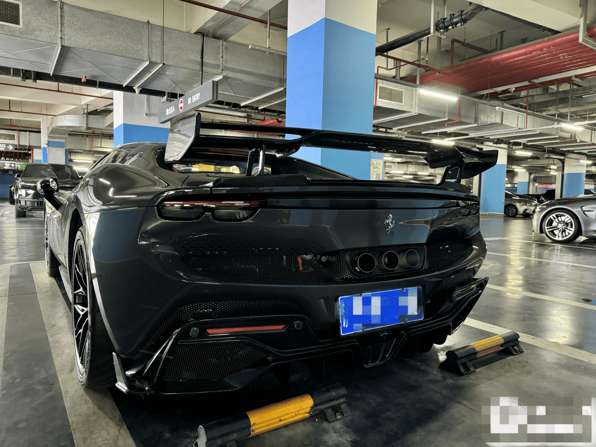Carbon Fiber Rear Spoiler – Ferrari 296 GTB - Exotics Carbon Design