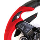 Carbon Fiber Red Leather LED Steering Wheel – Audi R8 (2016–2020) - Exotics Carbon Design