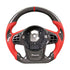Carbon Fiber & Red Leather Steering Wheel - Toyota GR Supra A90 / A91 (2020–2025) - Exotics Carbon Design