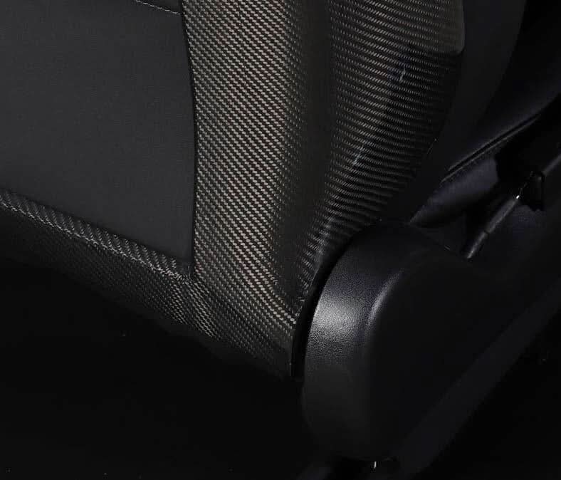 Carbon Fiber Seat Panel Covers – Tesla Model 3 (2017–2023) - Exotics Carbon Design