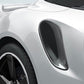 CARBON FIBER SIDE AIR VENTS – PORSCHE 911 992 TURBO - Exotics Carbon Design