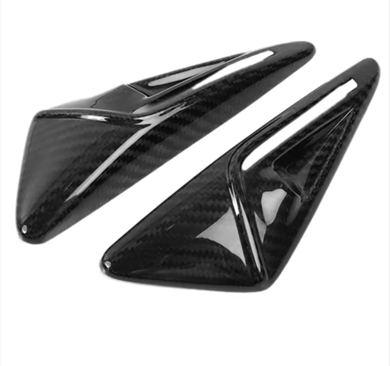 Carbon Fiber Side Camera Covers – Tesla Model 3, Y, S, X - Exotics Carbon Design