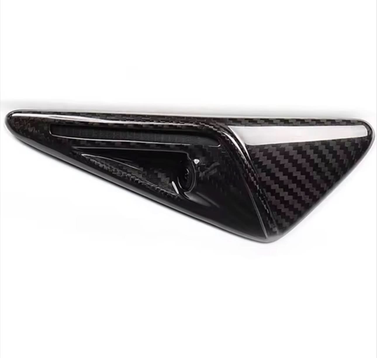 Carbon Fiber Side Camera Covers – Tesla Model 3, Y, S, X - Exotics Carbon Design