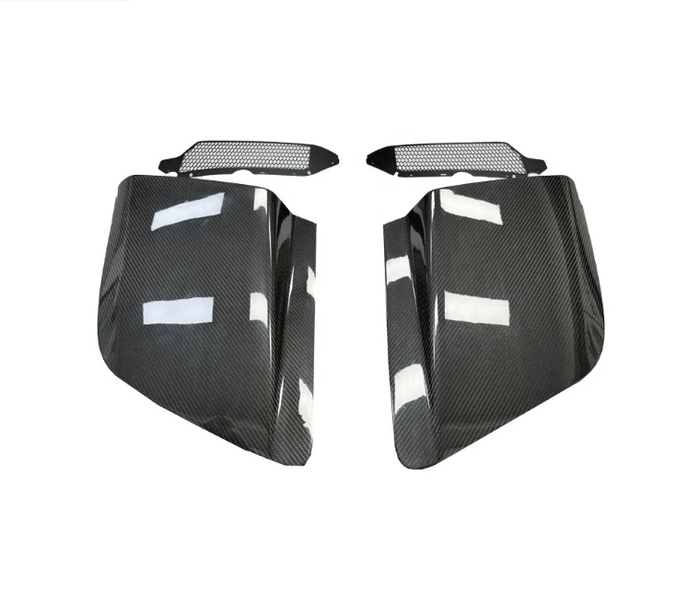 Carbon Fiber Side Fender Vent Covers – Audi R8 (2020+) - Exotics Carbon Design