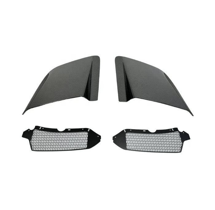Carbon Fiber Side Fender Vent Covers – Audi R8 (2020+) - Exotics Carbon Design