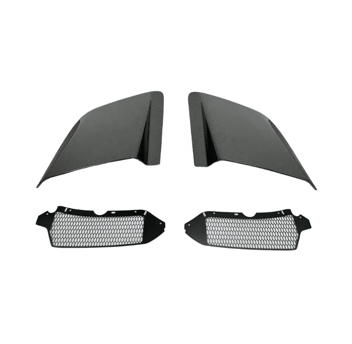 Carbon Fiber Side Fender Vent Covers – Audi R8 (2020+) - Exotics Carbon Design