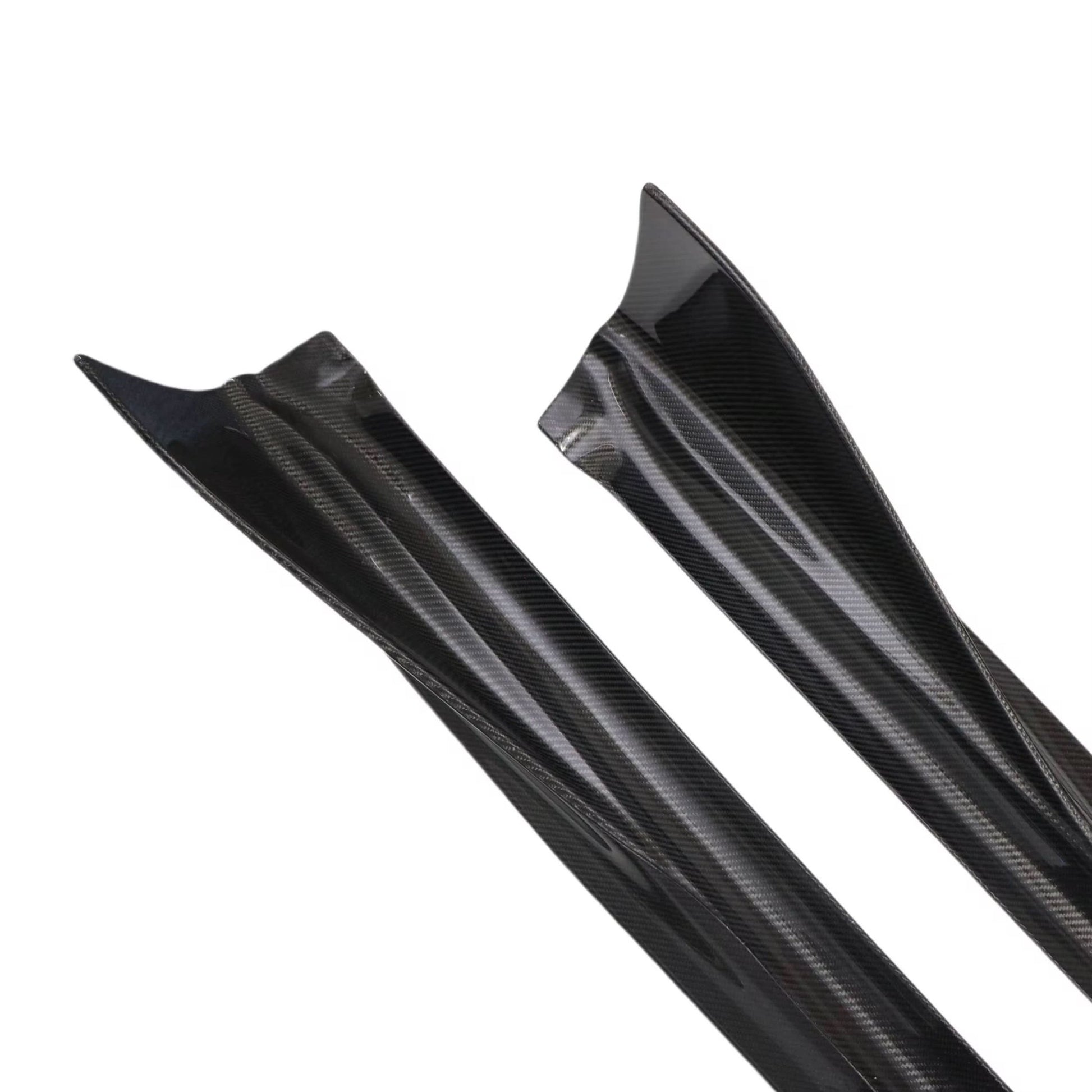Carbon Fiber Side Skirts – Porsche 718 Cayman/Boxster (2016–2023) - Exotics Carbon Design