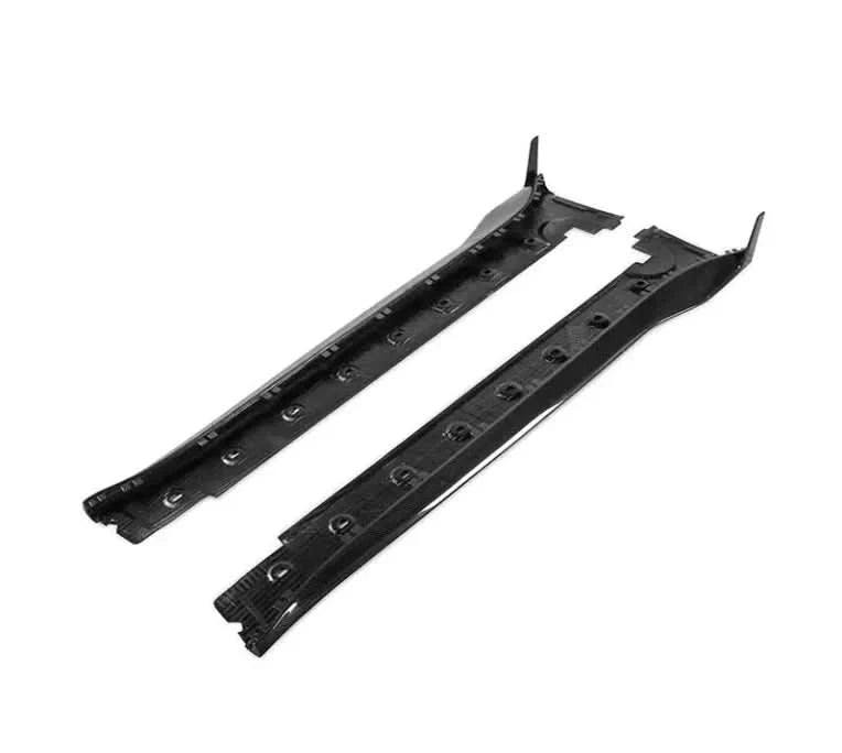 Carbon Fiber Side Skirts – Porsche 911 Turbo S (992) - Exotics Carbon Design