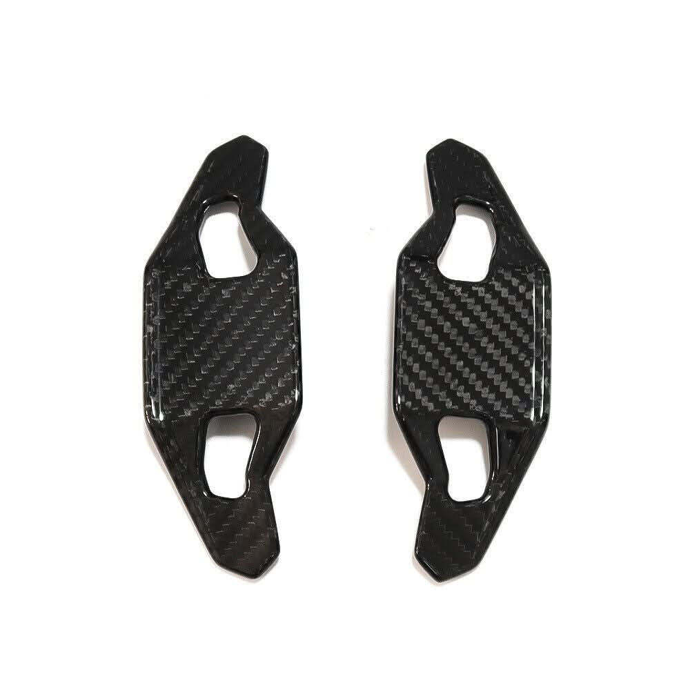 Carbon Fiber Steering Paddle Shifter Extensions – Compatible with Audi A3 / S3 / RS3 / A4 / S4 / RS4 / A5 / S5 / RS5 - Exotics Carbon Design