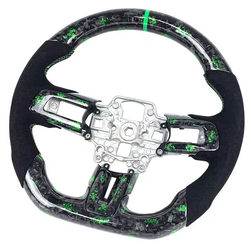 Carbon Fiber Steering Wheel – Ford Mustang (2018–2022) - Exotics Carbon Design
