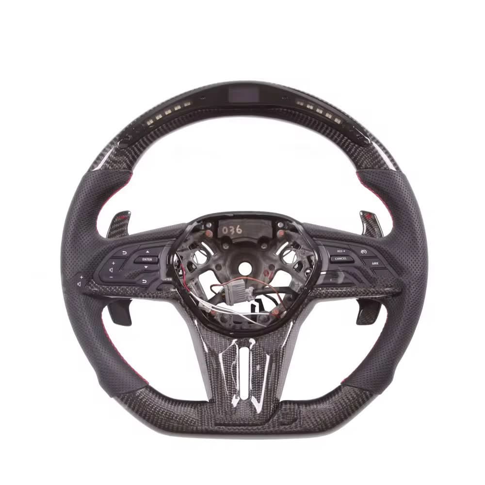 Carbon Fiber Steering Wheel – Nissan GT - R R35 (2017–2024) - Exotics Carbon Design