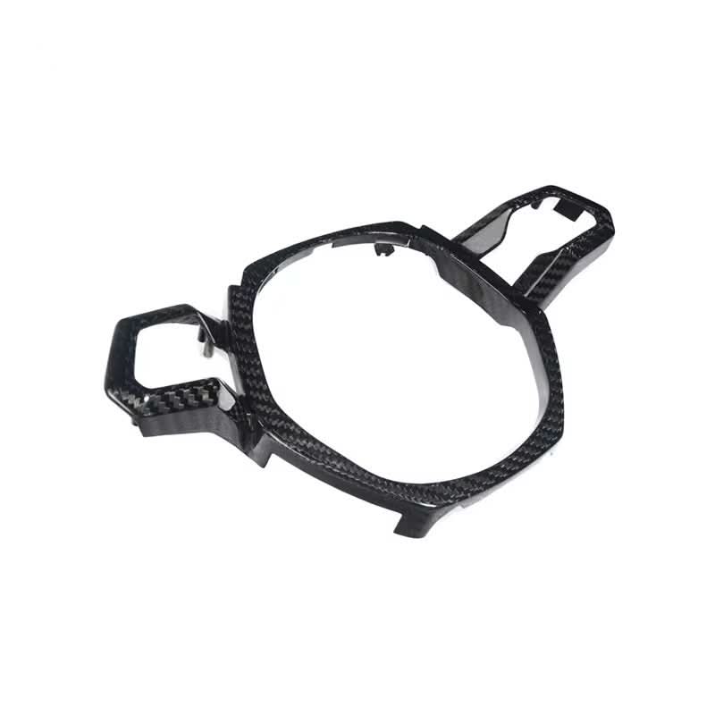 Carbon Fiber Steering Wheel Trim – Lamborghini Huracán LP580 / LP610 / EVO - Exotics Carbon Design