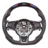 Carbon Fiber Steering Wheel with LED Shift Lights – Jaguar F - Type (2014–2020) - Exotics Carbon Design