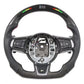 Carbon Fiber Steering Wheel with LED Shift Lights – Jaguar F - Type (2014–2020) - Exotics Carbon Design
