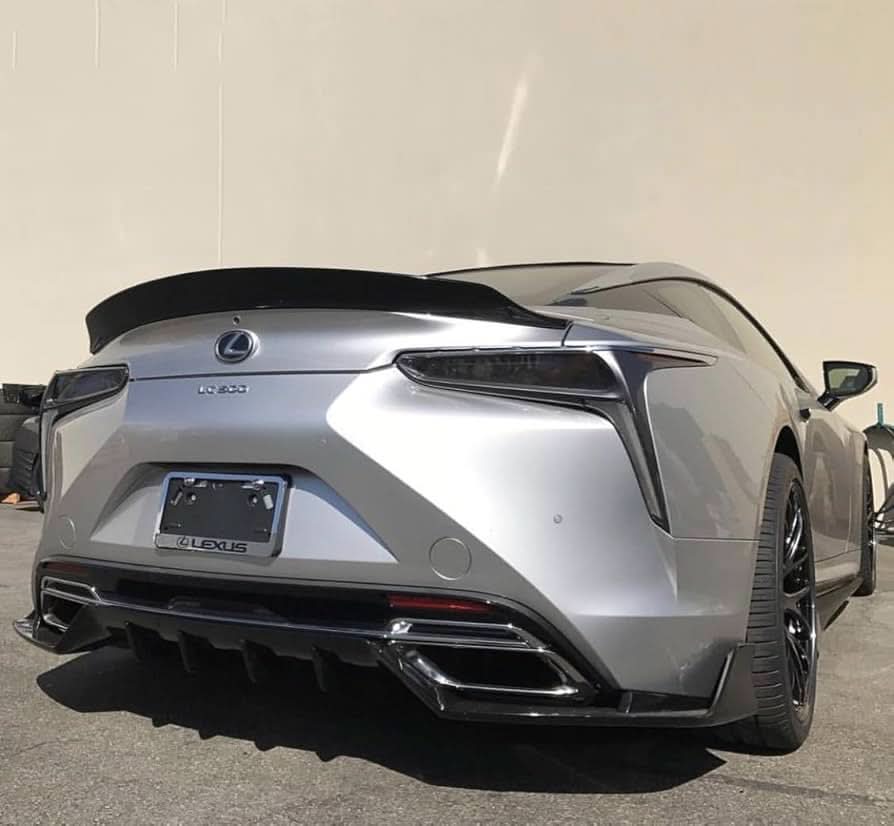 Carbon Fiber Trunk Spoiler – Lexus LC 500 2018–2024 - Exotics Carbon Design