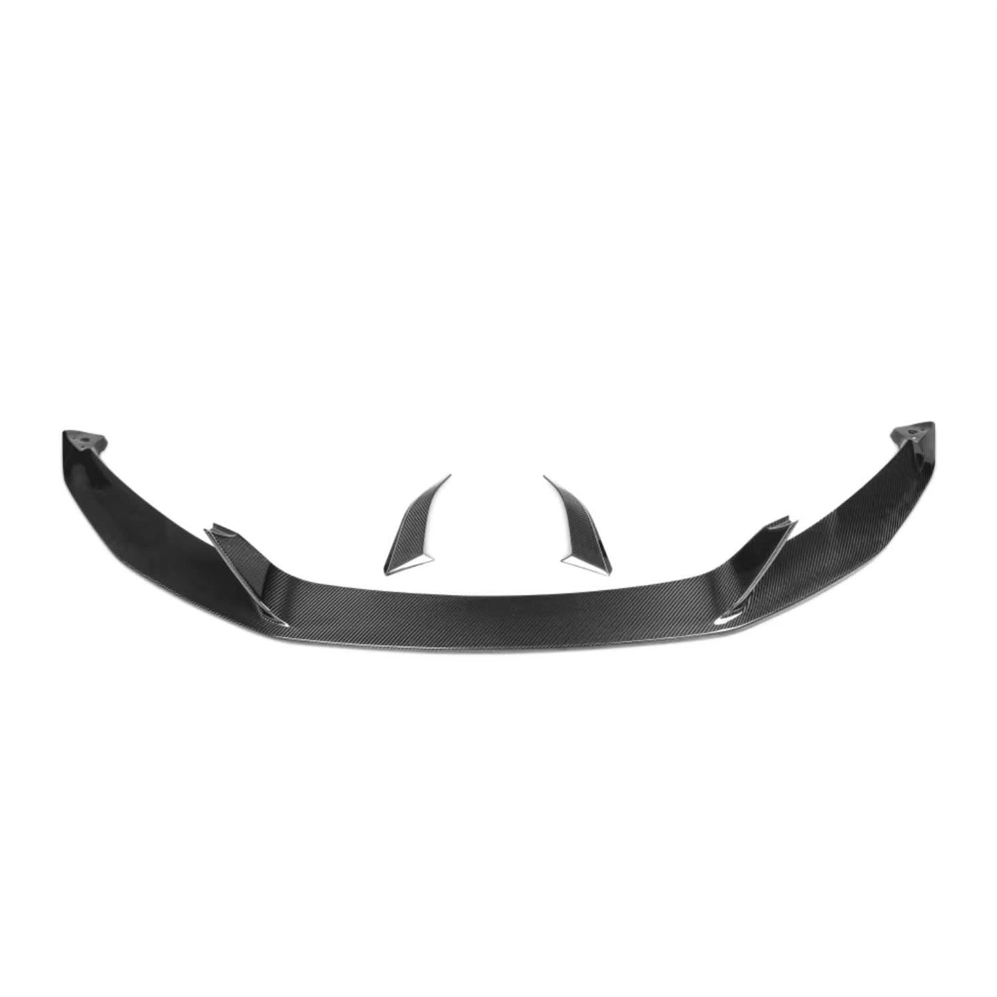 Carbon Fiber Upper & Bottom Front Lip – Aston Martin DB11 (2 - in - 1 Design) - Exotics Carbon Design