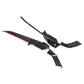 Carbon Fiber Upper Grille Deflector Trims - Chevrolet Corvette C8 Z06 - Exotics Carbon Design