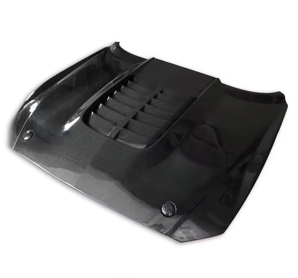 Carbon Fiber Vented Hood - Ford Mustang S550.1/S550.2 (2015–2023) - Exotics Carbon Design