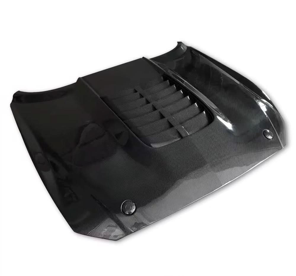 Carbon Fiber Vented Hood - Ford Mustang S550.1/S550.2 (2015–2023) - Exotics Carbon Design