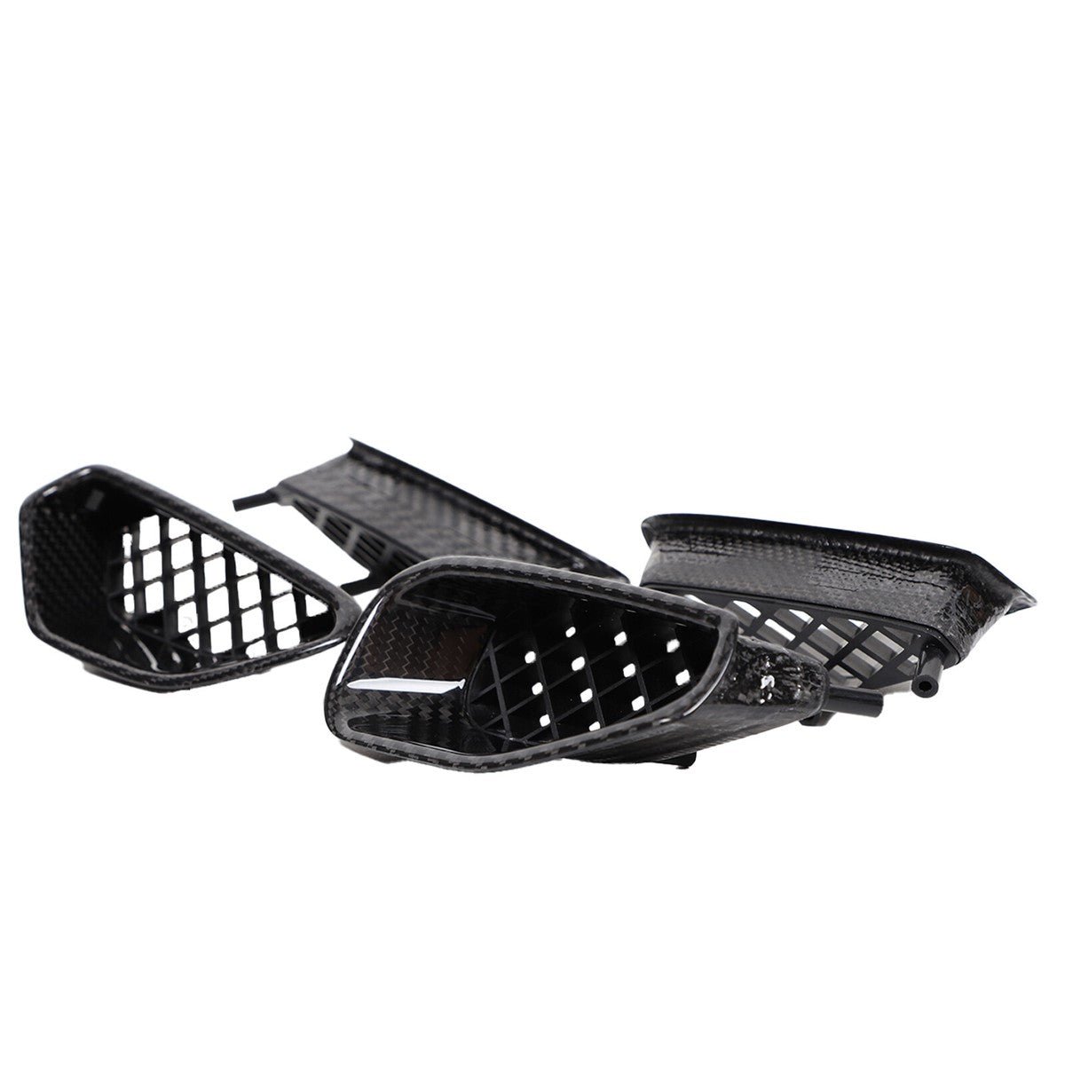 Chevrolet Corvette C6 ZR1 Carbon Fiber Fender Side Vent Replacements - Exotics Carbon Design