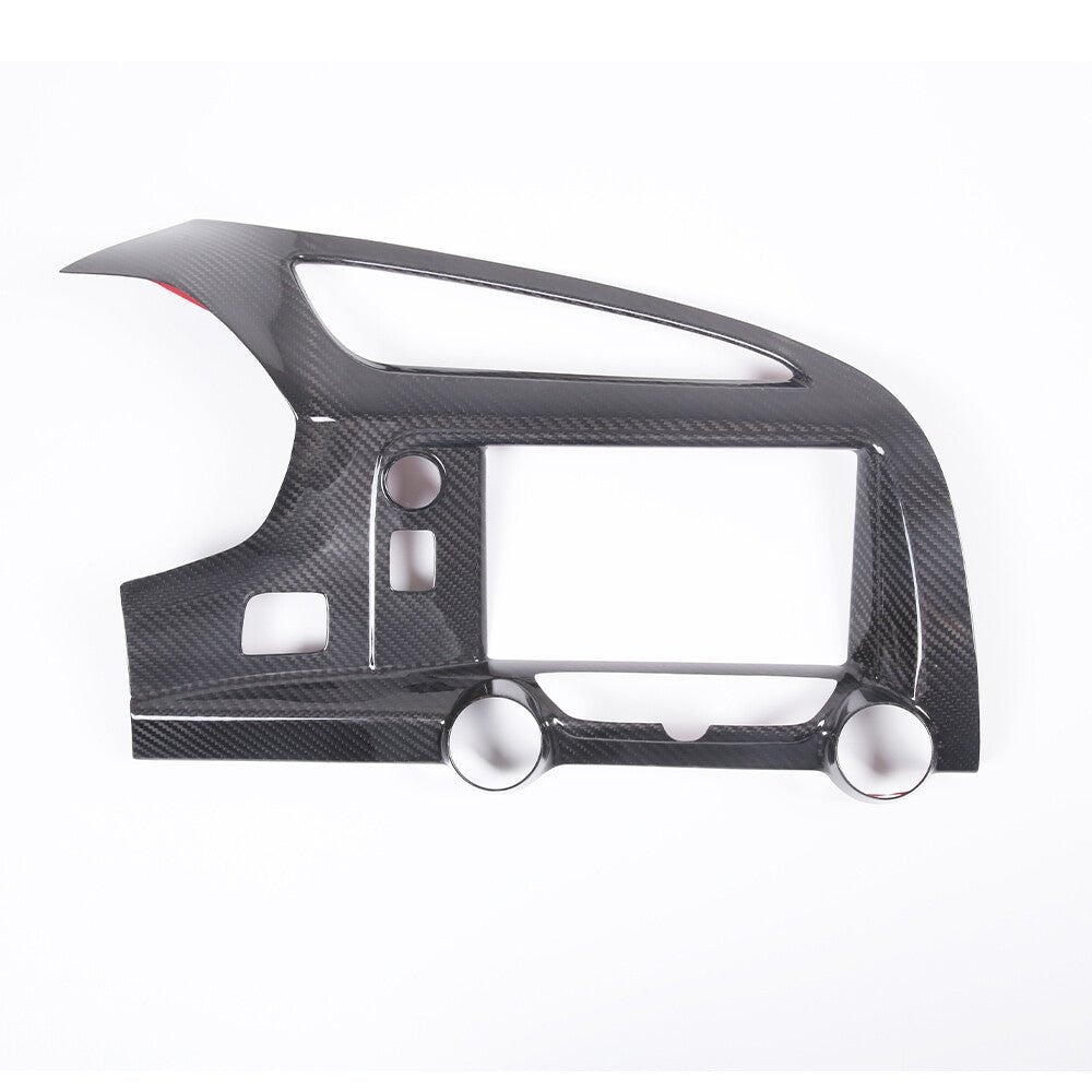 Chevrolet Corvette C7 Carbon Fiber Multimedia Dashboard Trim Cover - Exotics Carbon Design