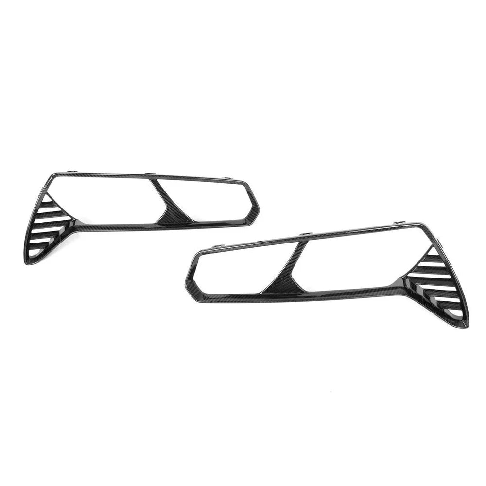 Chevrolet Corvette C7 Carbon Fiber Rear Tail Light Bezels - Exotics Carbon Design