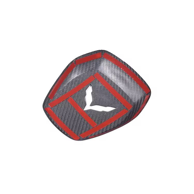 Chevrolet Corvette C7 – Carbon Fiber Steering Wheel Logo Cover - Exotics Carbon Design
