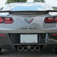 Chevrolet Corvette C7 Gloss Black Spoiler – Exotic Design Aero Upgrade for 2014–2019 - Exotics Carbon Design