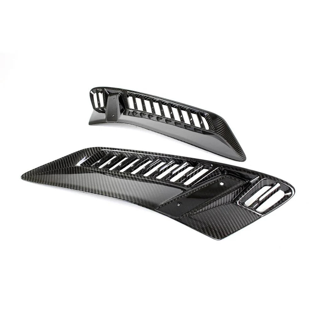 Chevrolet Corvette C7 Z06 Carbon Fiber Fender Vents - Exotics Carbon Design