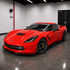 Chevrolet Corvette C7 Z06 Carbon Fiber Side Rocker Extensions - Exotics Carbon Design