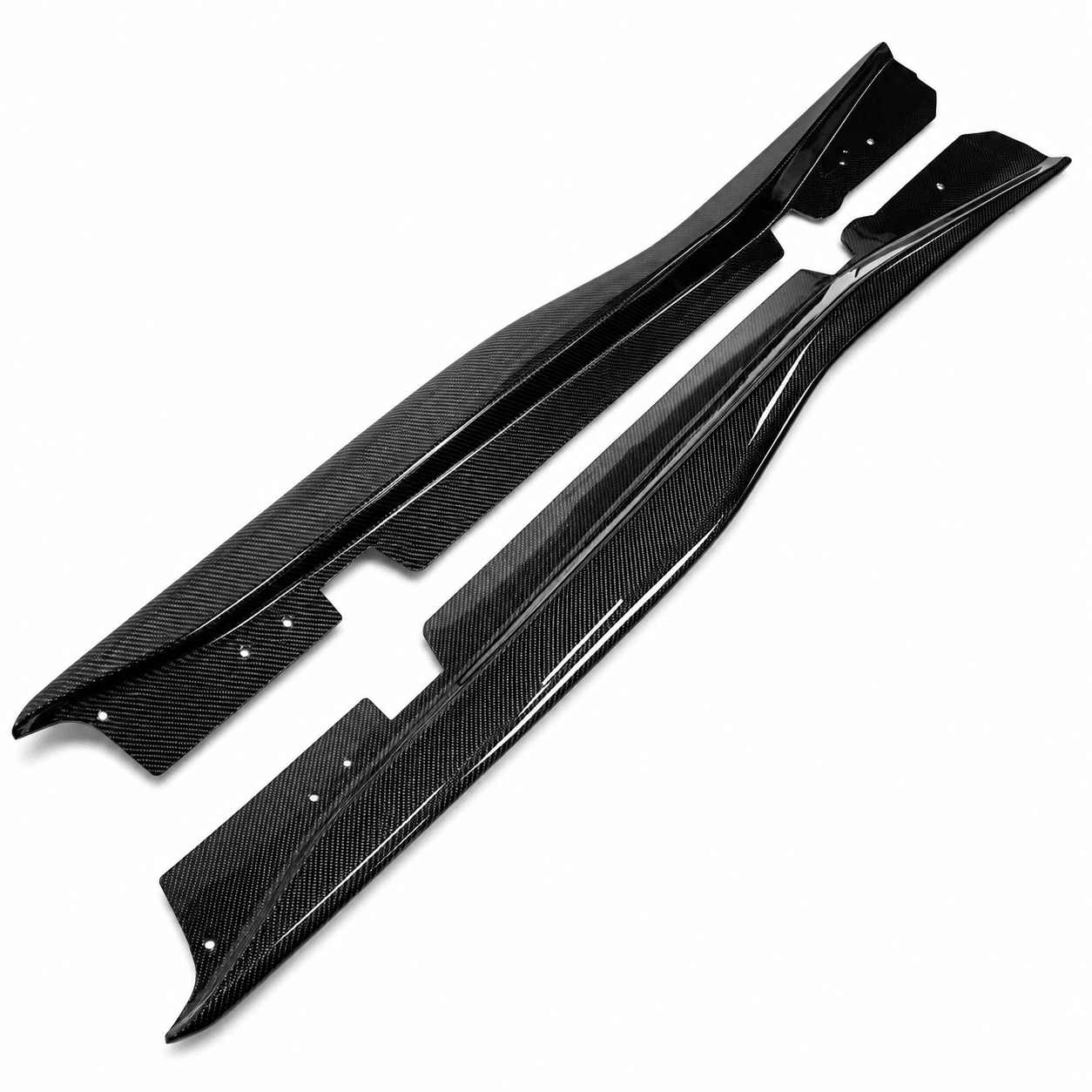 Chevrolet Corvette C7 Z06 Carbon Fiber Side Rocker Extensions - Exotics Carbon Design