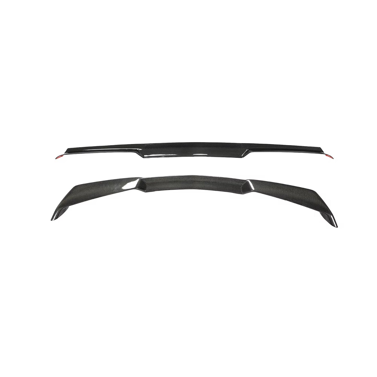 Chevrolet Corvette C8 2-in-1 Carbon Fiber Trunk Spoiler & Rear Wing - Exotics Carbon Design
