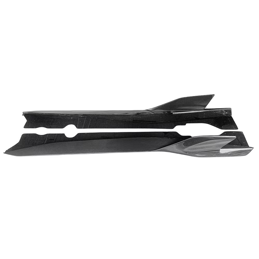 Chevrolet Corvette C8 AD Style Carbon Fiber Side Skirts - Exotics Carbon Design