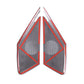 Chevrolet Corvette C8 Carbon Fiber Door Speaker Trim Covers (2020–2026 - Exotics Carbon Design