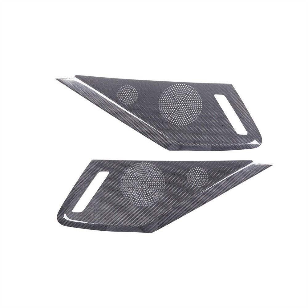 Chevrolet Corvette C8 Carbon Fiber Door Speaker Trim Covers (2020–2026 - Exotics Carbon Design