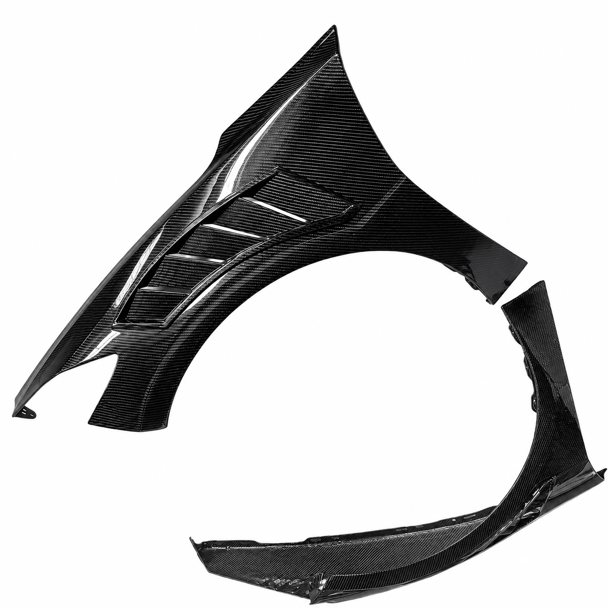 Chevrolet Corvette C8 - Carbon Fiber Front Fenders - Exotics Carbon Design