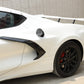 Chevrolet Corvette C8 - Carbon Fiber Fuel Door Cover - Exotics Carbon Design