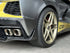Chevrolet Corvette C8 - Carbon Fiber Rear Bumper Corner Winglets - Exotics Carbon Design