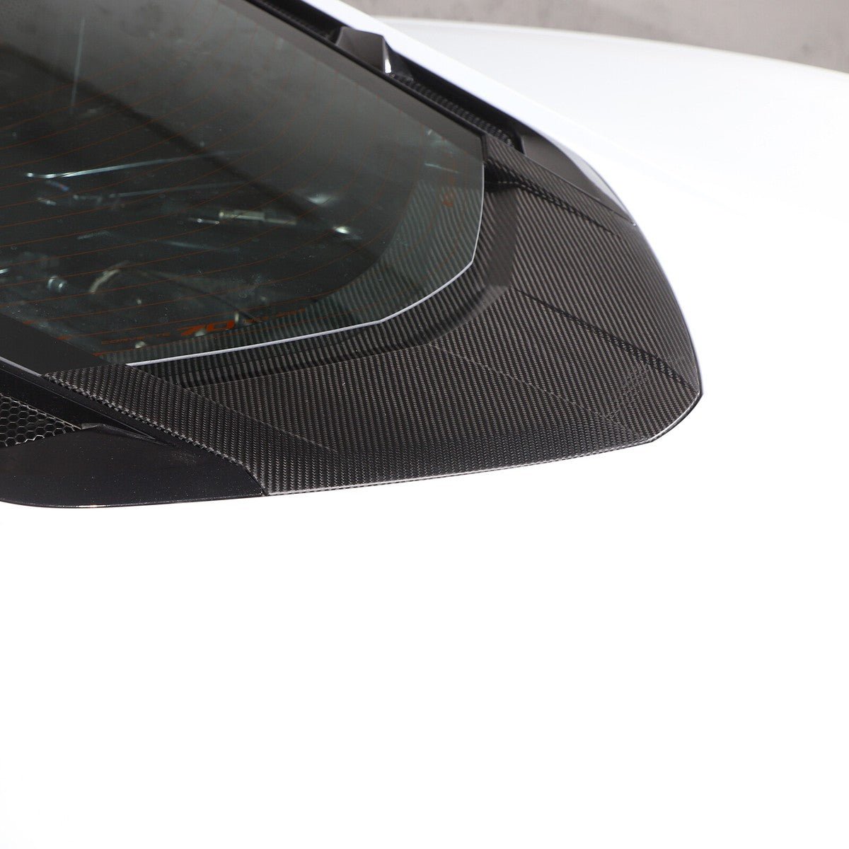 Chevrolet Corvette C8 Carbon Fiber Rear Lower Window Trim - Exotics Carbon Design