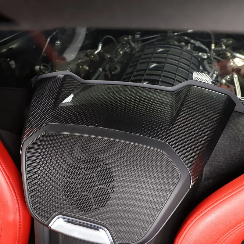 Chevrolet Corvette C8 Carbon Fiber Rear Speaker Panel - Exotics Carbon Design