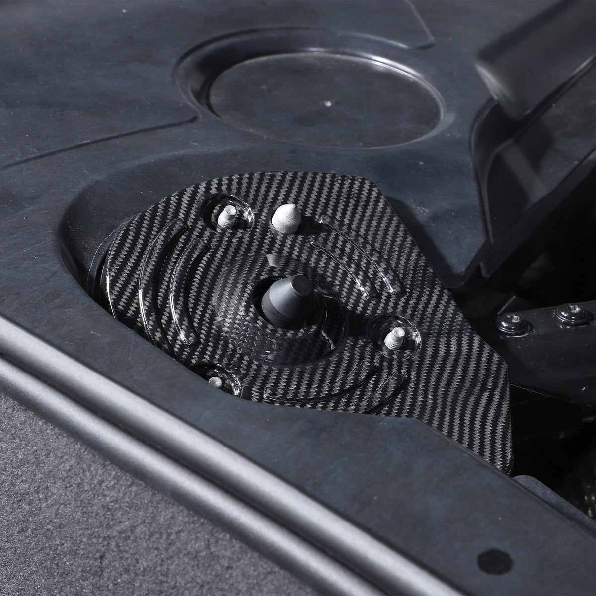 Chevrolet Corvette C8 - Carbon Fiber Rear Strut Tower Covers - Exotics Carbon Design