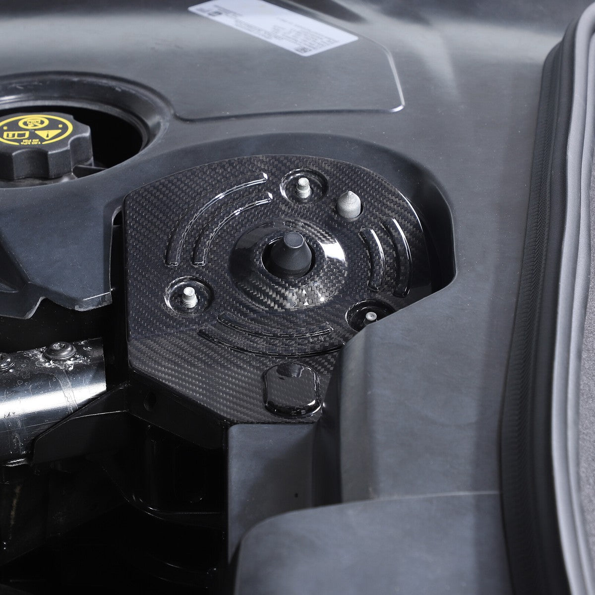 Chevrolet Corvette C8 - Carbon Fiber Rear Strut Tower Covers - Exotics Carbon Design