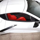 Chevrolet Corvette C8 Carbon Fiber Side Window Sill Trim (2020–2026) - Exotics Carbon Design