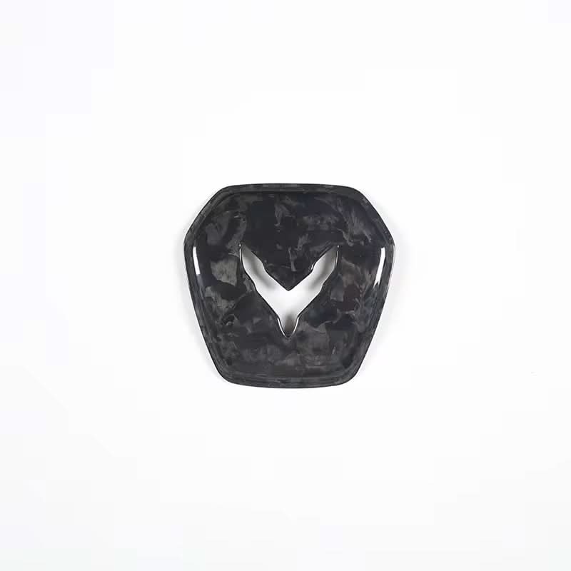 Chevrolet Corvette C8 – Carbon Fiber Steering Wheel Logo Cover - Exotics Carbon Design
